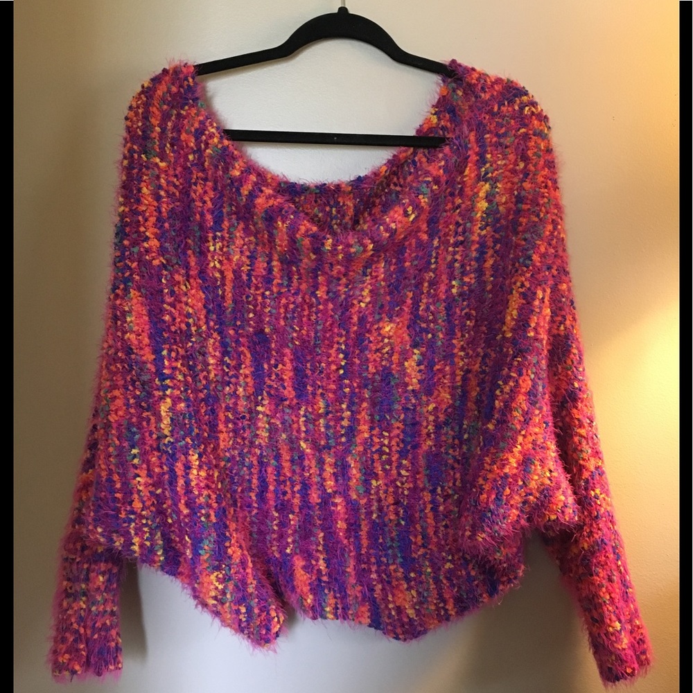 Off shoulder sweater